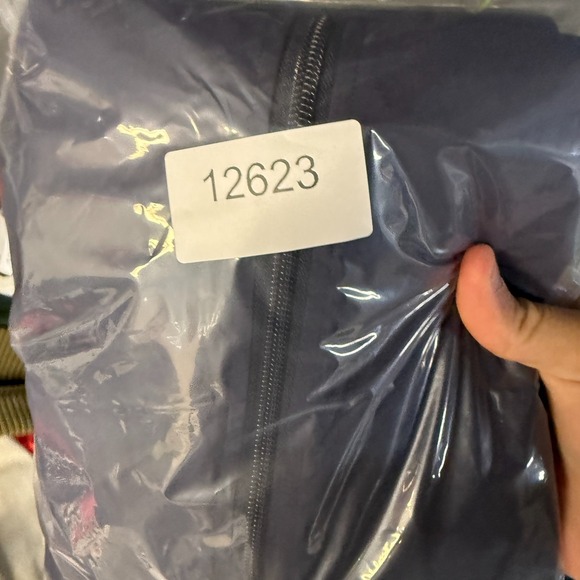 Greyson Trailwolf Jacket Men Large Navy Blue Golf Lightweight Windproof Packable - Picture 11 of 11